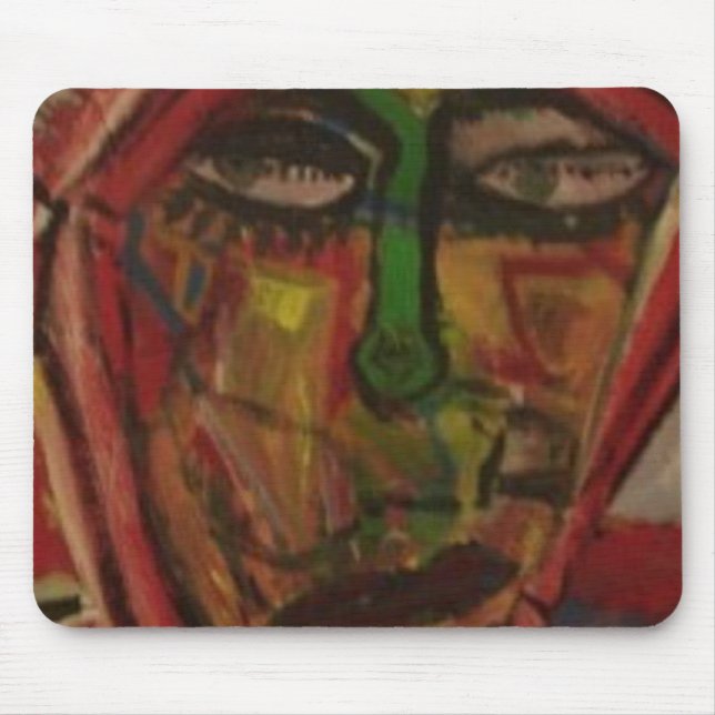Red Turbin Mouse Mat (Front)