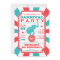 Red | Turquoise Carnival Party Big Top Birthday