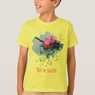 Red Ugly Bug Nature Insect Personalized T-Shirt