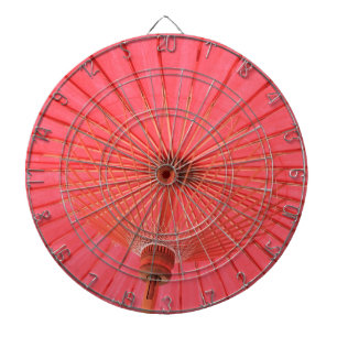 Red umbrella dartboard