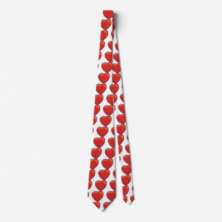 Red Valentine Heart Tie