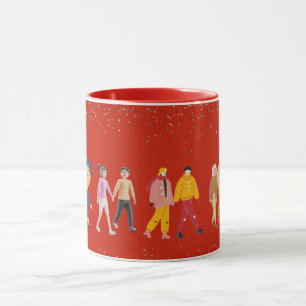 Red Valentine Mugs