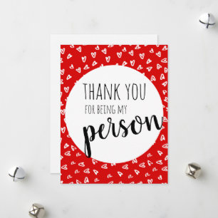 Red Valentine's Card