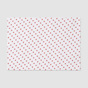 Red Valentine's Day Heart Tissue Paper
