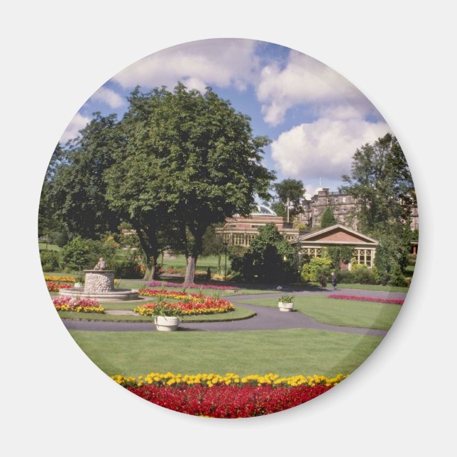 Red Valley Gardens, Harrogate, North Yorkshire, En Magnet (Front)