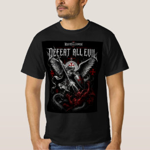 RED VEIL DAWN - Defeat all evil T-Shirt