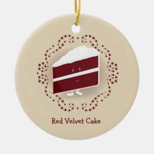 Red Velvet Cake   Ornament