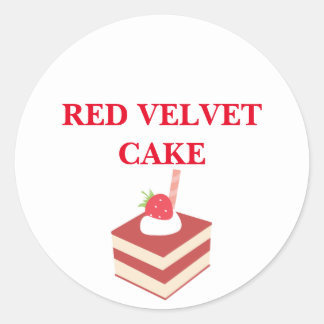 RED VELVET CAKE STICKER