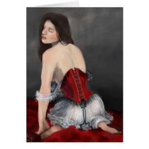 Red Velvet Corset
