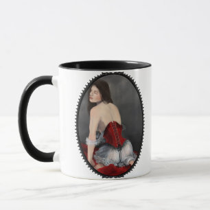 Red Velvet Corset Mug