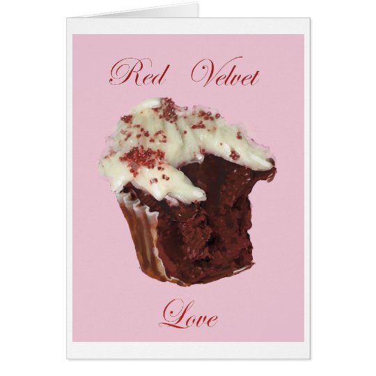 Red Velvet Love Greeting Card