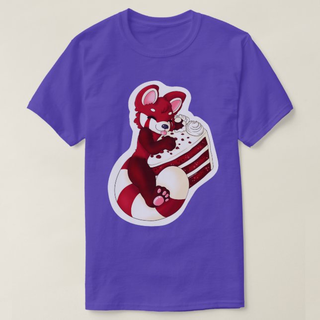 Red velvet panda T-Shirt (Design Front)