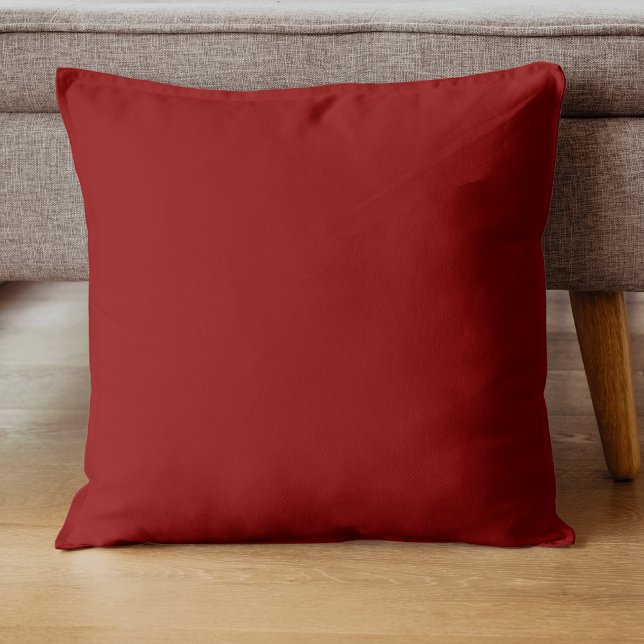 Red Velvet Solid Colour | Classic | Elegant  Cushion (Creator Uploaded)