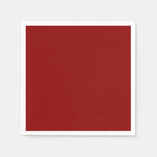 Red Velvet Solid Colour Classic Elegant Napkin