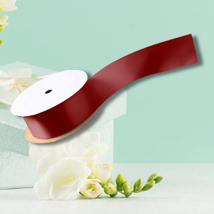 Red Velvet Solid Colour   Classic   Elegant  Satin Ribbon