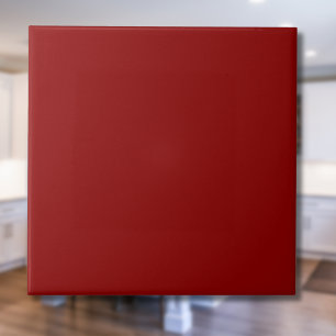 Red Velvet Solid Colour Classic Elegant Tile