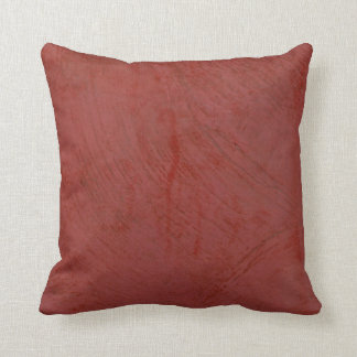 Red Venetian Plaster Cushion