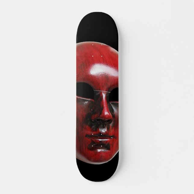 Red Venice Mask Skateboard (Front)