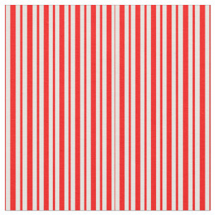 Red Vertical Stripes Pattern Fabric