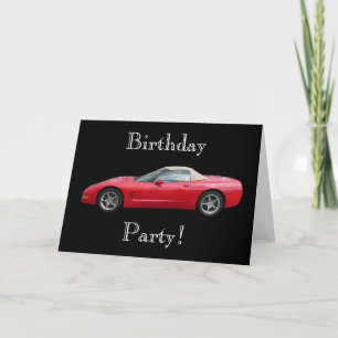 red vette card