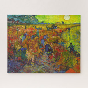 Red Vineyard at Arles by Vincent van Gogh Jigsaw Puzzle