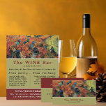 Red Vineyards, Van Gogh, Wine Bar/Winery Flyer<br><div class="desc">Red Vineyards,  Van Gogh,  Wine Bar/Winery Advertising Flyers By The Business Card Store.</div>