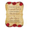 red vintage eiffel tower Paris save the date