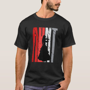 Red Violin Aunt Violinist Girls Plays The Violin O T-Shirt