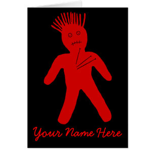 Red Voodoo Doll