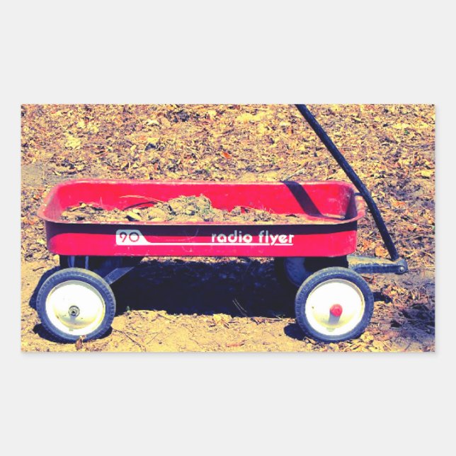 Red Wagon Stickers (Front)