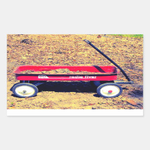 Red Wagon Stickers
