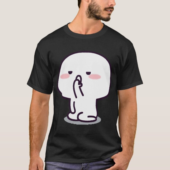 Red Wagtail Platy Fish T-Shirt (Front)