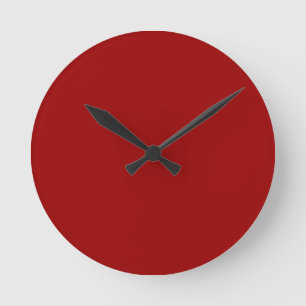 Red Wall Clock