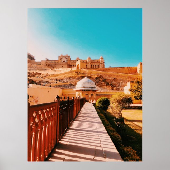 RED WALL FENCE POSTER (Front)