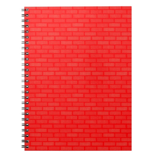 Red Wall Notebook (Front)