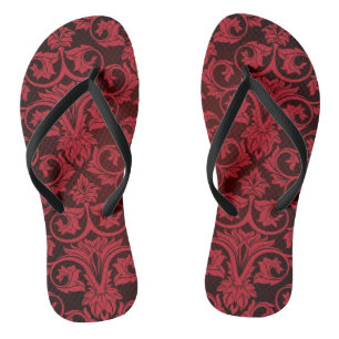 Red wallpaper 2 flip flops
