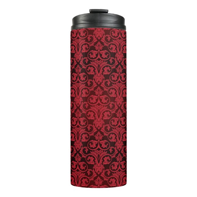 Red wallpaper 2 thermal tumbler (Front)