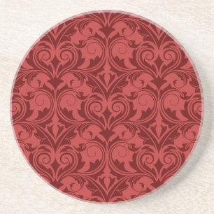 Red Wallpaper Coaster