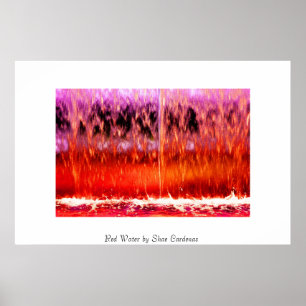 Red Water Poster