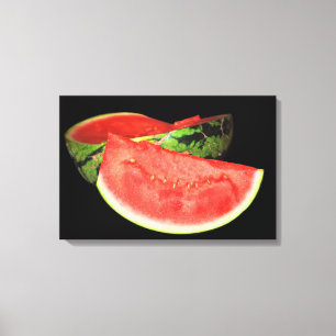 Red Watermelon Canvas Print