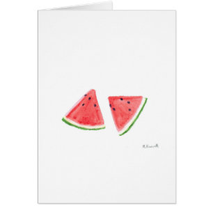 Red Watermelons fruit painting