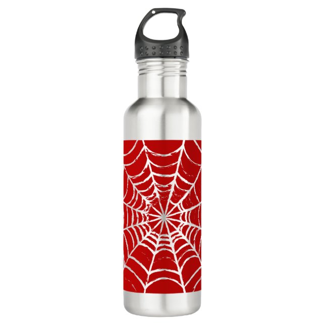 Red Web 710 Ml Water Bottle (Front)