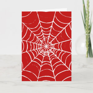 Red Web Card
