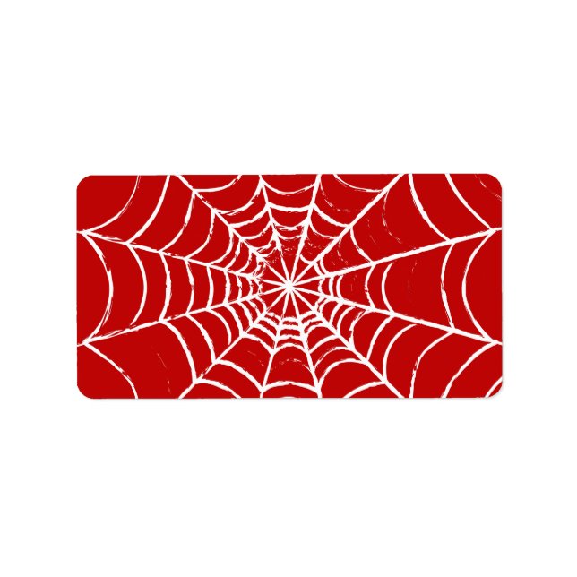 Red Web Label (Front)