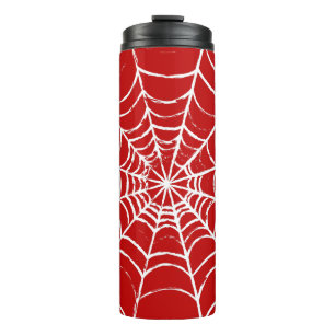 Red Web Thermal Tumbler
