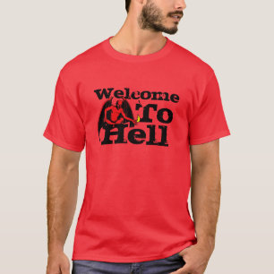 Red Welcome to Hell Demon T-Shirt