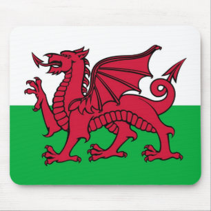 Red Welsh Dragon Mouse Mat