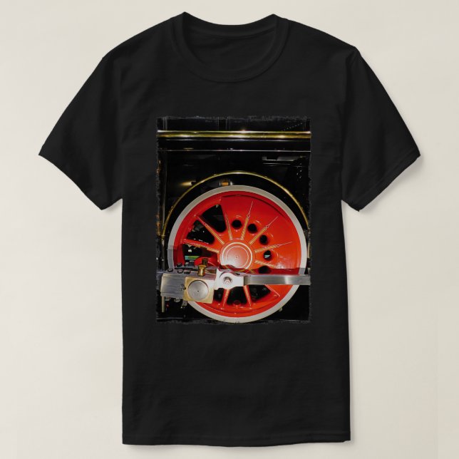 Red Wheel T-Shirt (Design Front)
