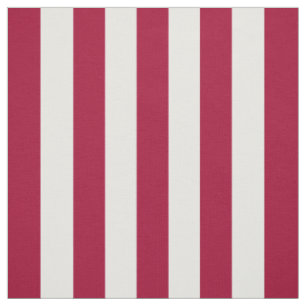Red & White 1" Stripe USA Victorian Fabric