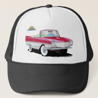Red-White Amphicar Trucker Hat